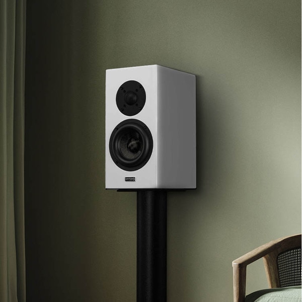 Main product image for Dayton Audio OPAL1 Bookshelf Speaker Pair Gloss White300-4601